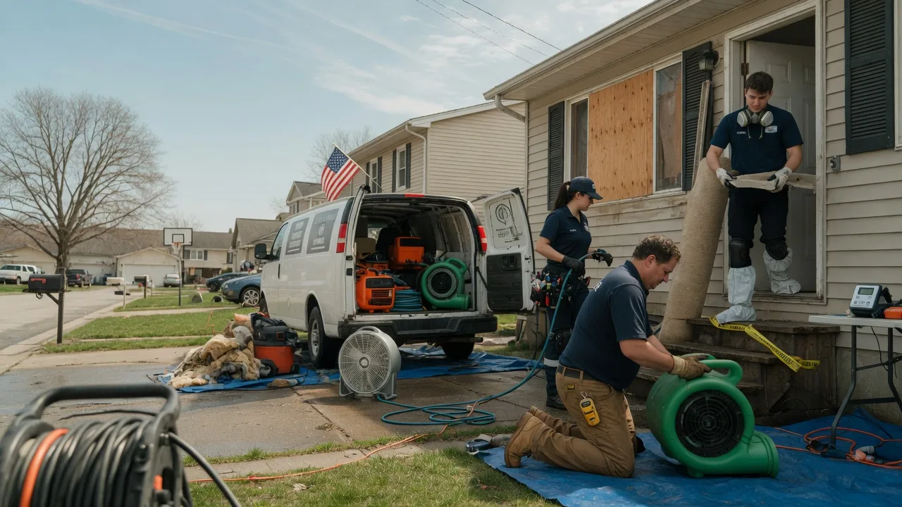 Water Damage Restoration in Sweet Valley, PA near me